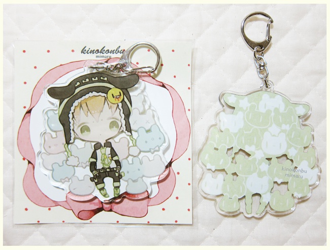 ブレブレ7*アクリルキーホルダー