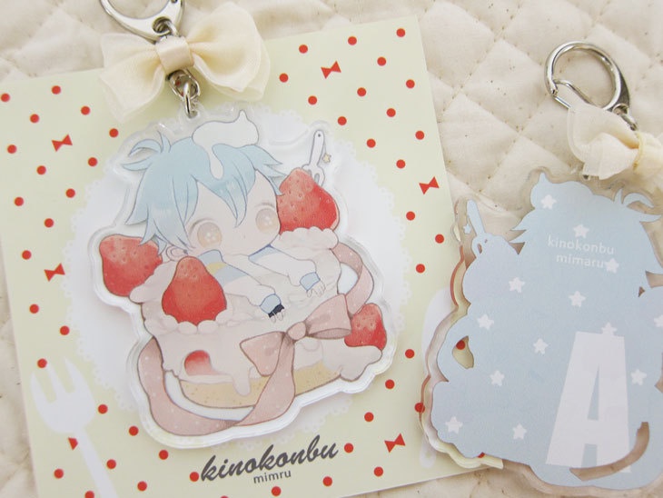 ブレブレ8*アクリルキーホルダー