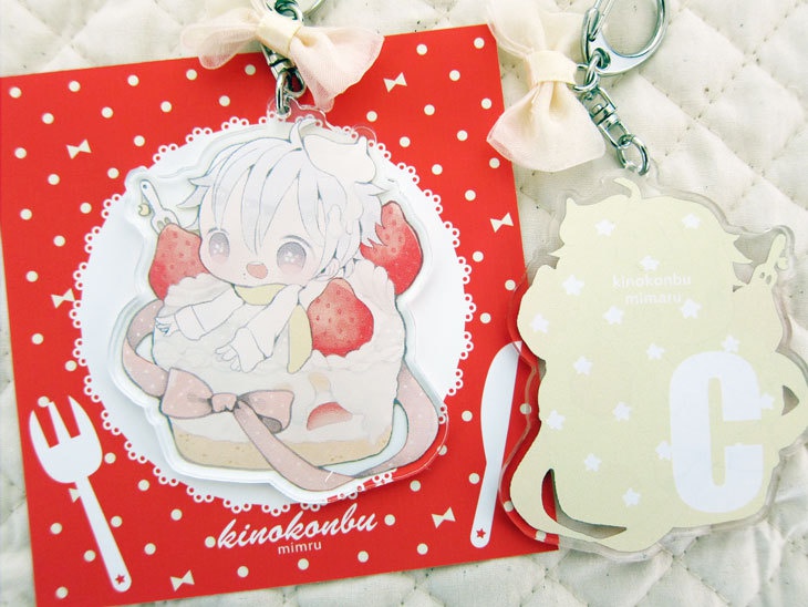 ブレブレ8*アクリルキーホルダー