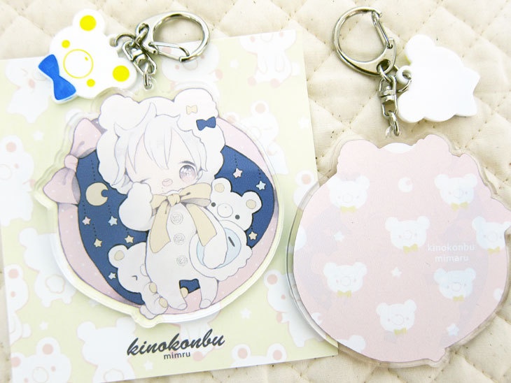 ブレブレ8*アクリルキーホルダー