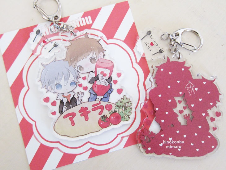 ブレブレ9*アクリルキーホルダー