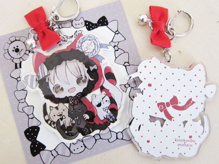 ブレブレ9*アクリルキーホルダー