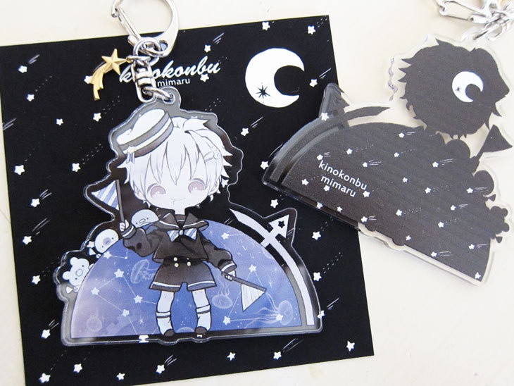 ブレブレ9*アクリルキーホルダー