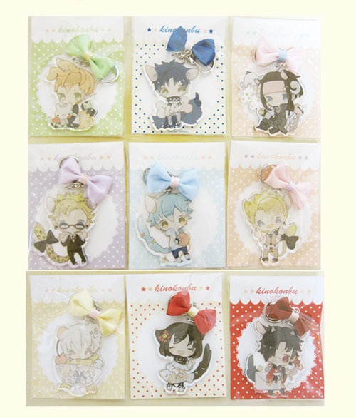 けもみみ*アクリルキーホルダー