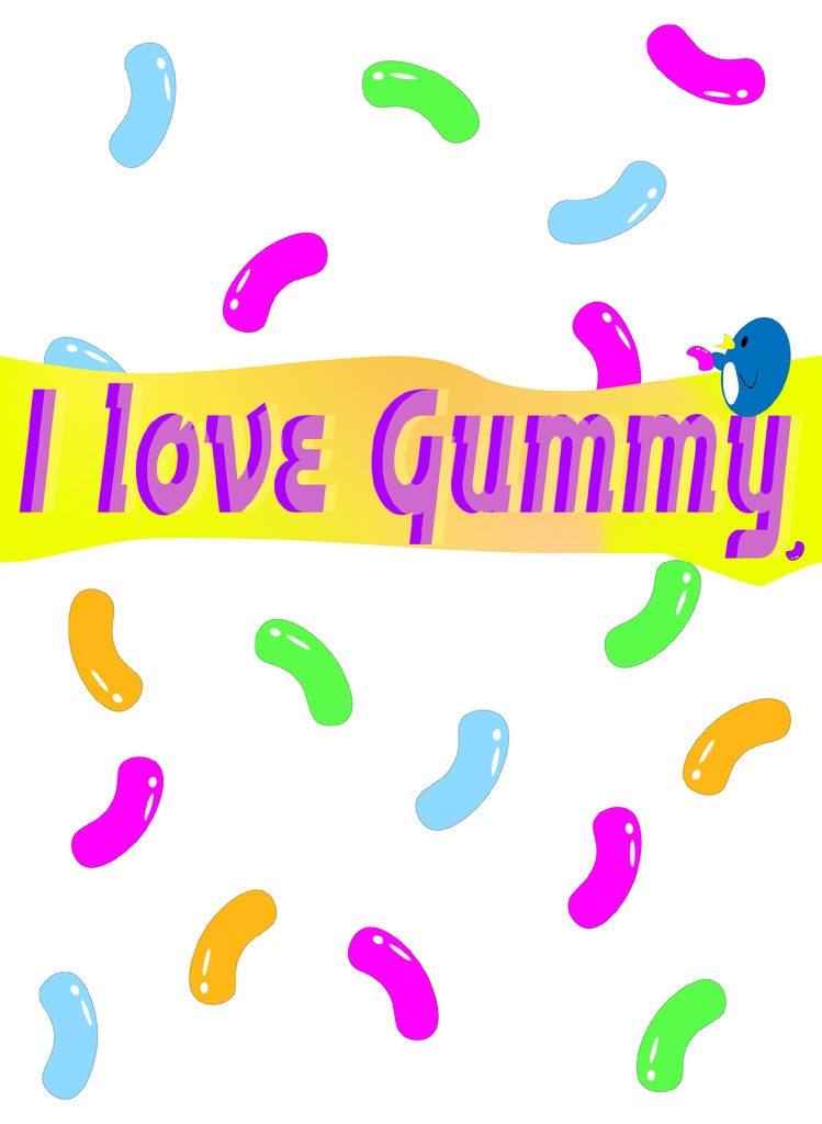 アイラブグミ Tシャツ