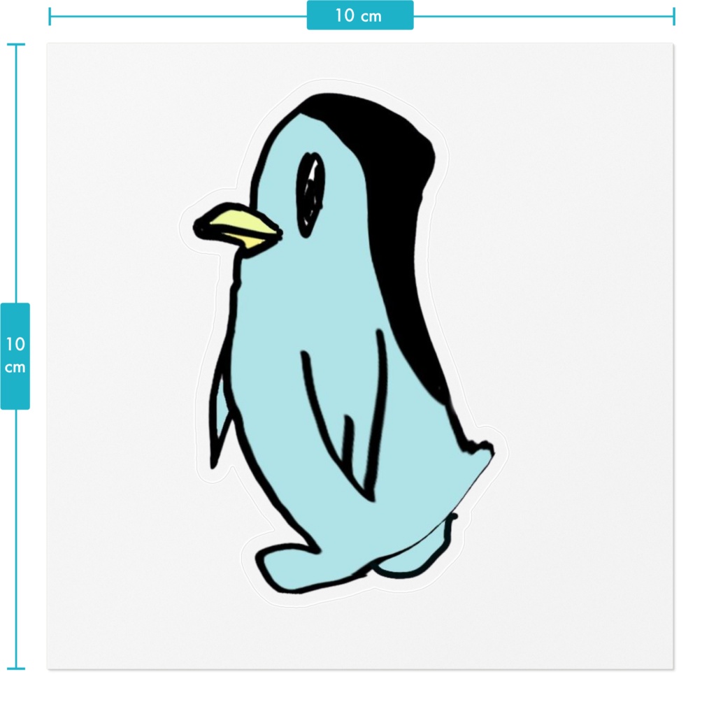 初代ペンギンステッカー