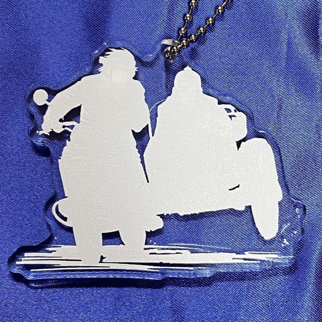 おっモブ探偵onサイドカー アクリルスタンド 100×100mm