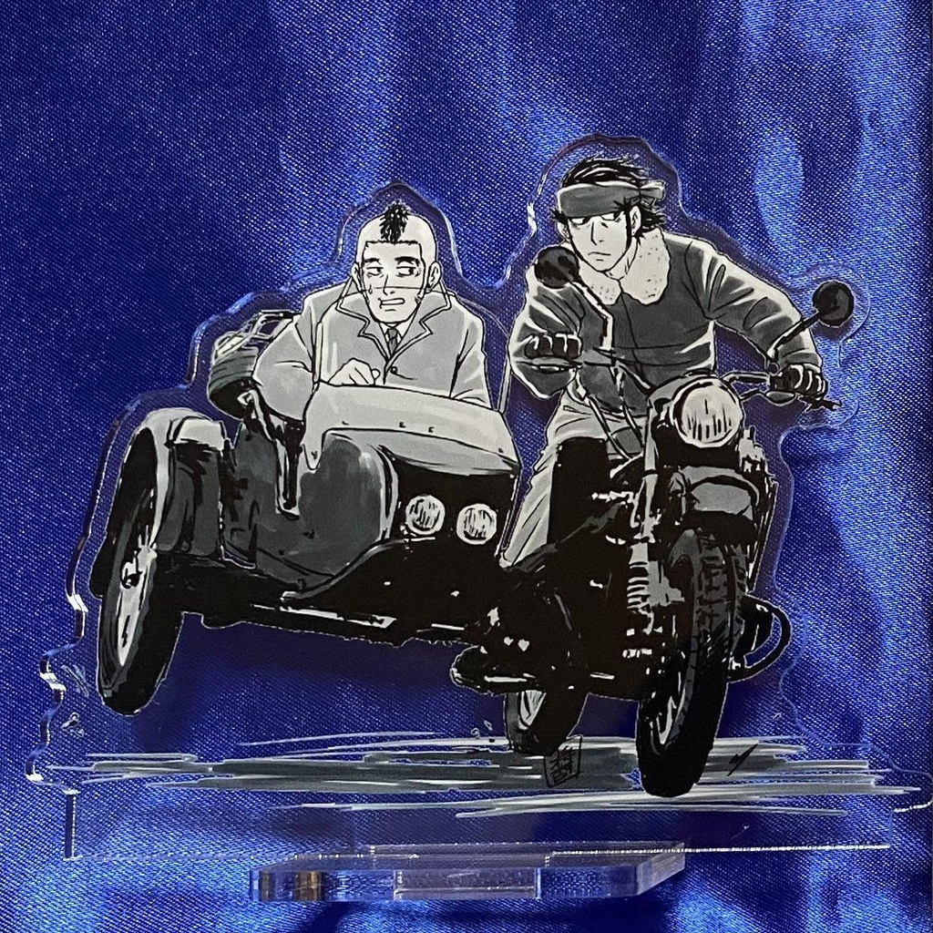 おっモブ探偵onサイドカー アクリルスタンド 100×100mm