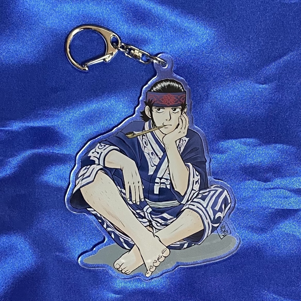 煙管とキラウシ　アクリルキーホルダーサイズ各種