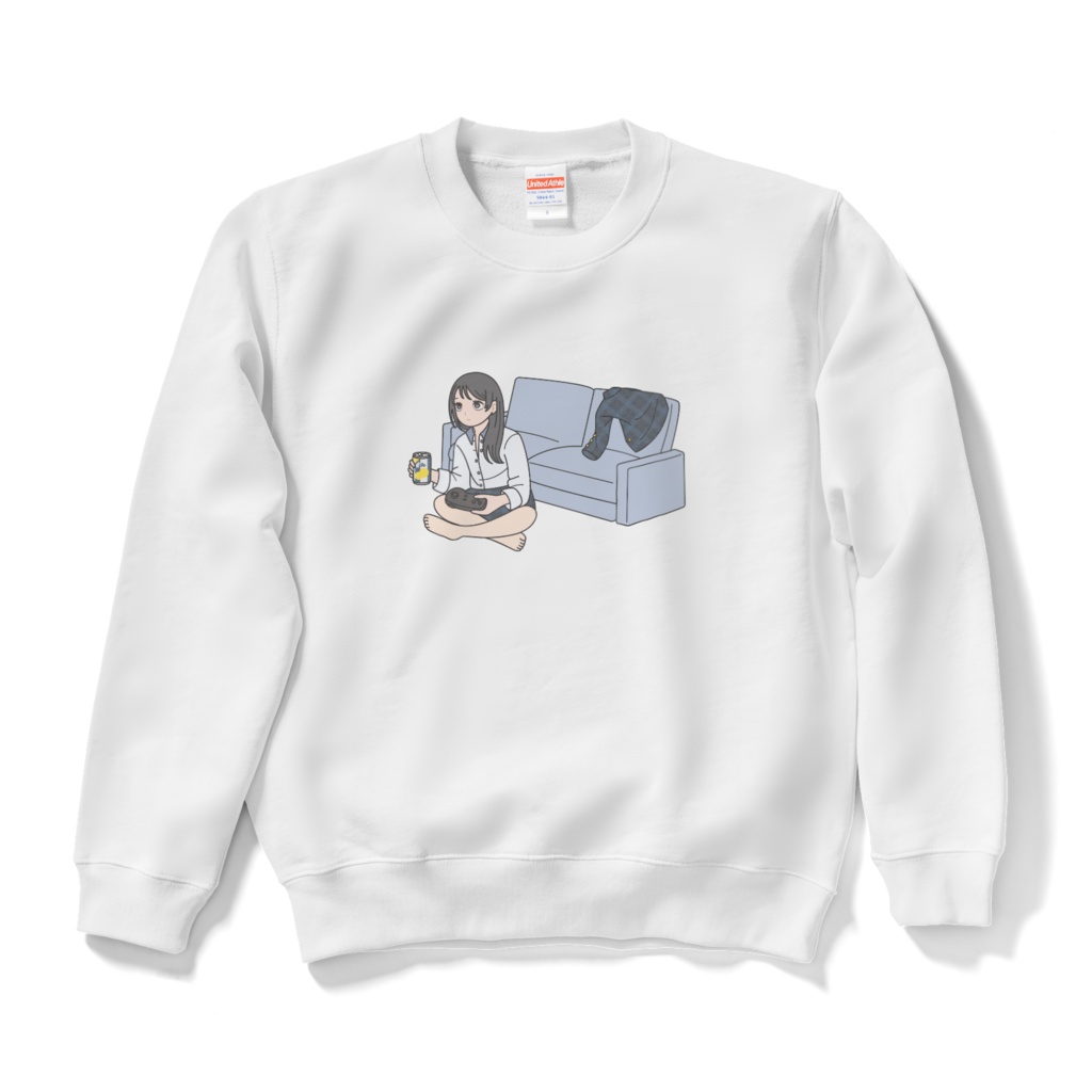 くどうゆちル オリジナルスウェット(白/黒)