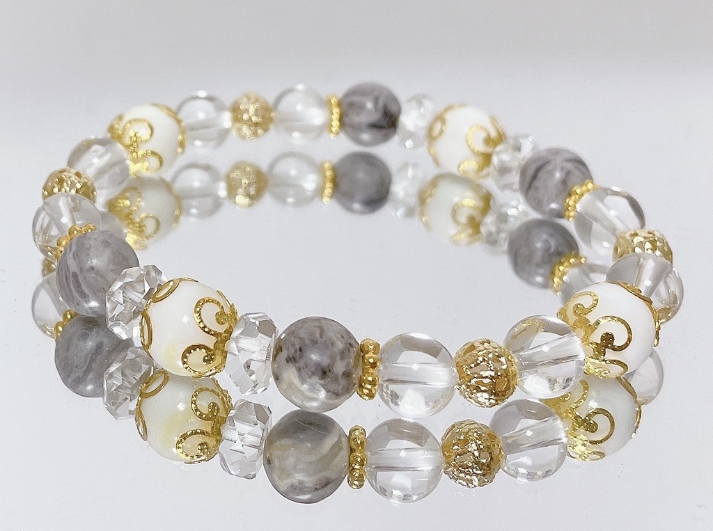 【刀剣乱舞】鶴丸国永 イメージブレスレット𓅿