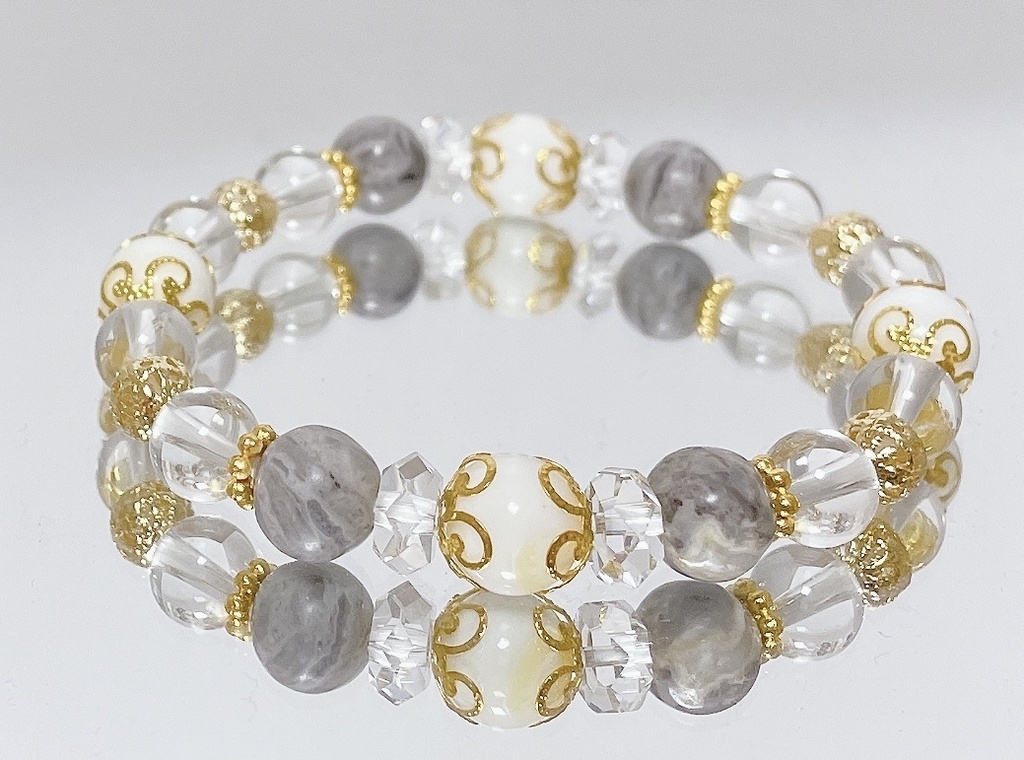 【刀剣乱舞】鶴丸国永 イメージブレスレット𓅿