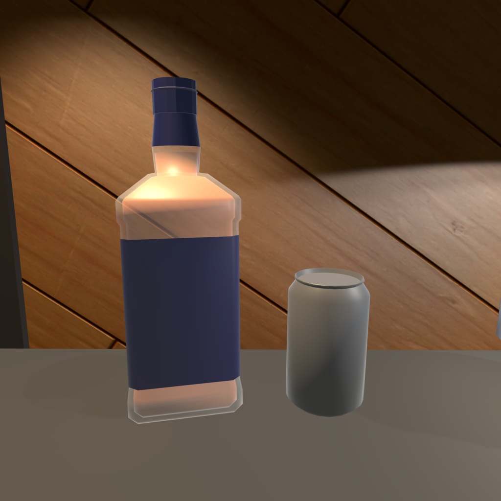 『遊びにマジな時も、動きたくない週末も』OnlyDownhill MiniFridge ミニ冷蔵庫 Jackなんとか風ボトル、缶付属