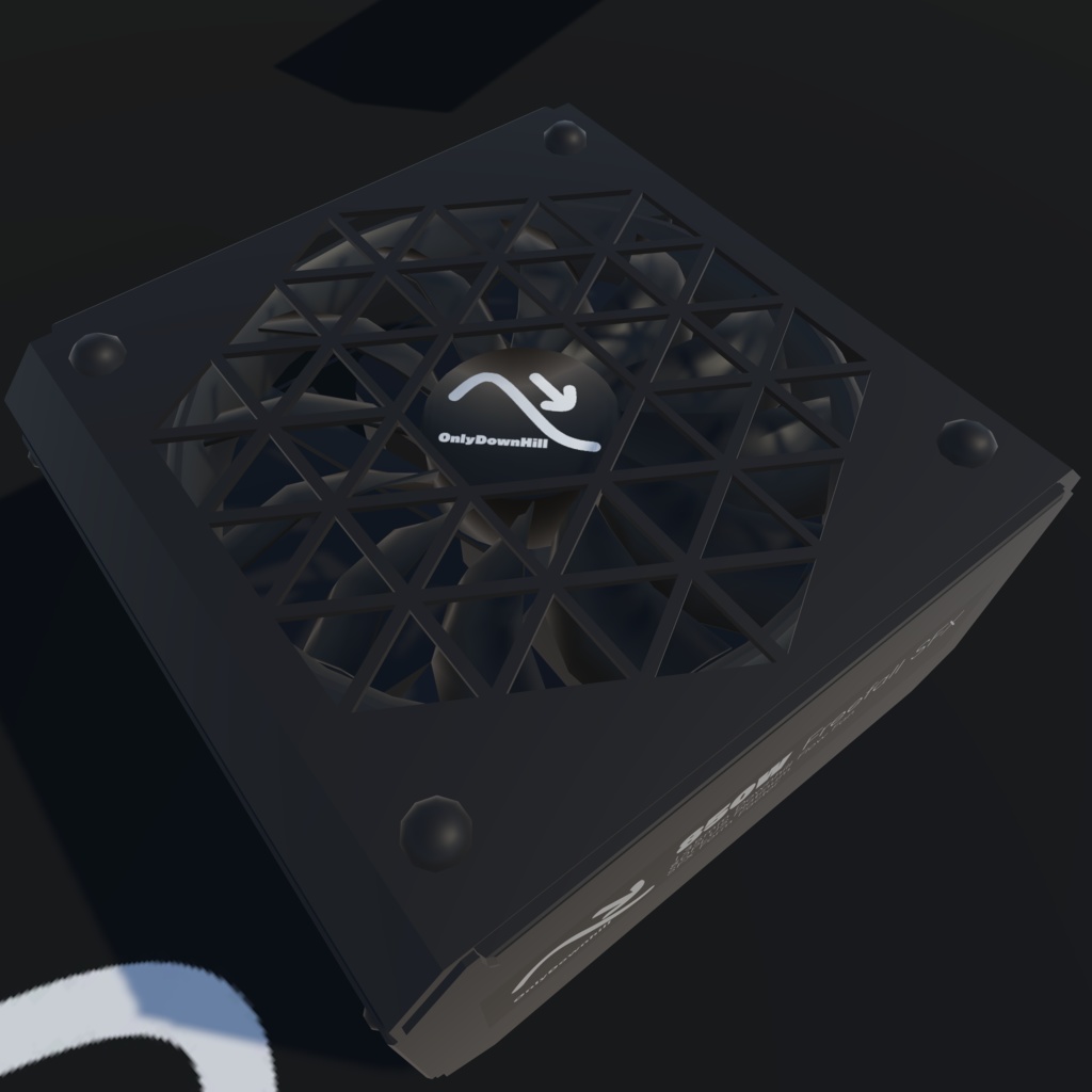 『あとは自由に滑るだけ』OnlyDownhill 850W Freefall SFX RGB PC電源 【期間限定】PCIeケーブル無料配布(テスター募集)