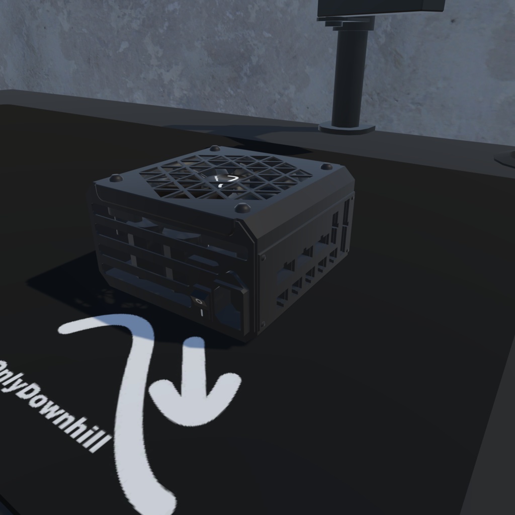 『あとは自由に滑るだけ』OnlyDownhill 850W Freefall SFX RGB PC電源 【期間限定】PCIeケーブル無料配布(テスター募集)