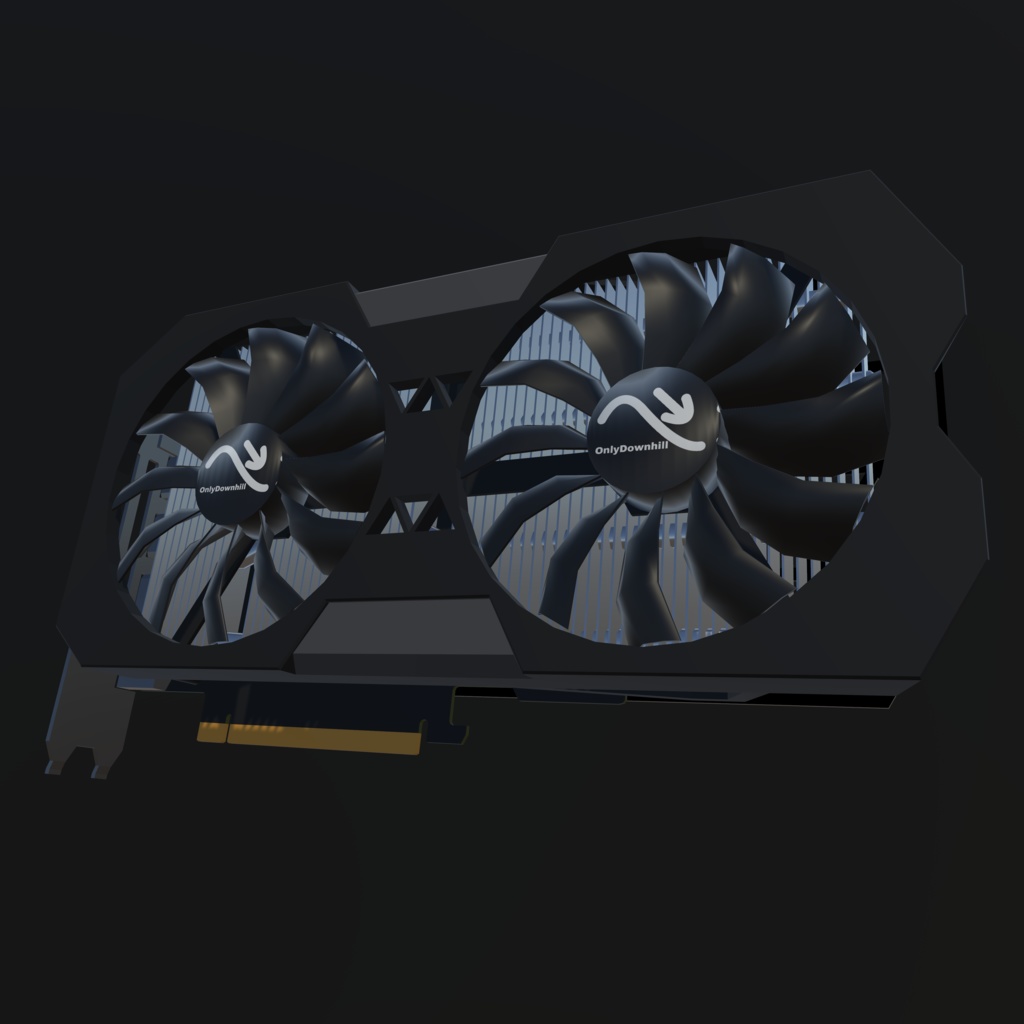 『頂点にしがみつくな、飛び降りろ』OnlyDownhill RTX4080 Cliffhanger グラフィックカード Graphics Processing Unit