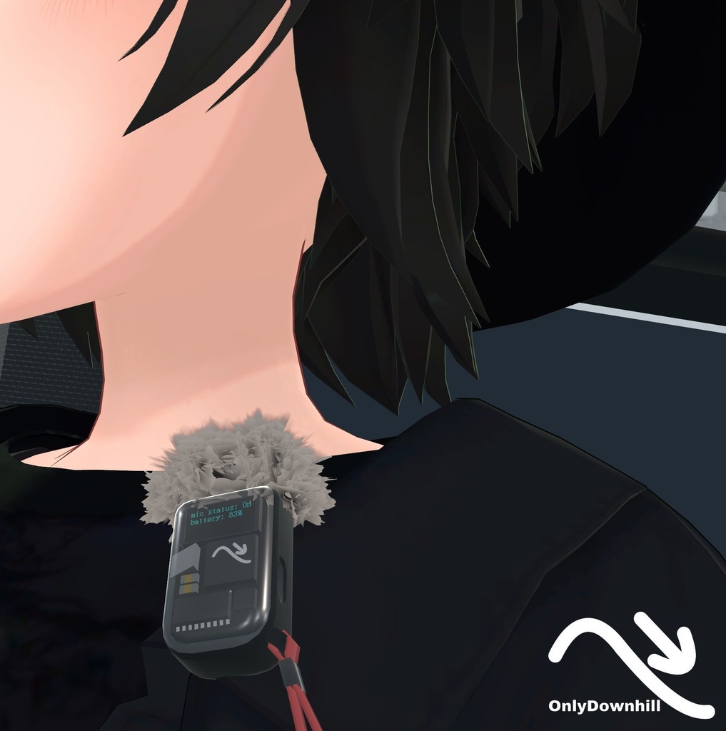 『波を届ける』OnlyDownhill Wave ワイヤレス小型マイク、ピンマイク