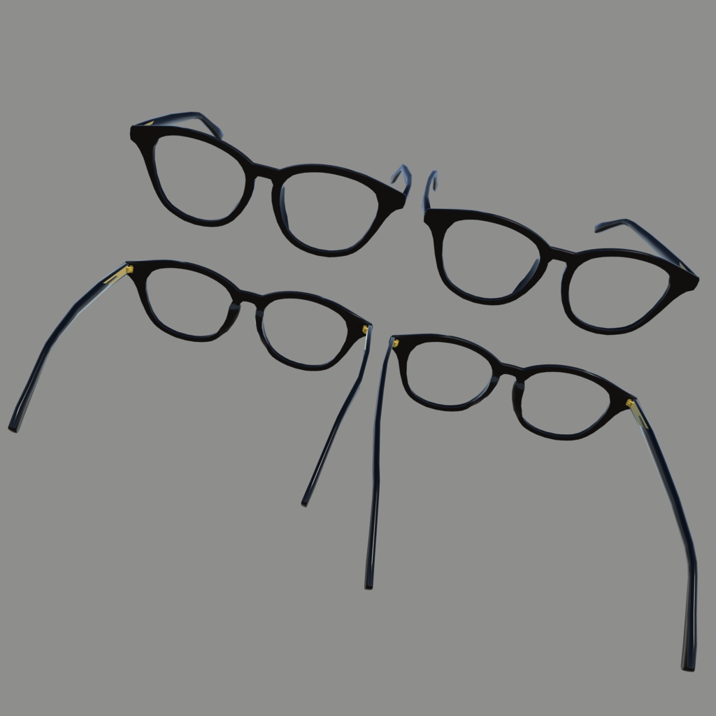 OnlyDownhillArc 『Simple BOSTON』ボストン眼鏡