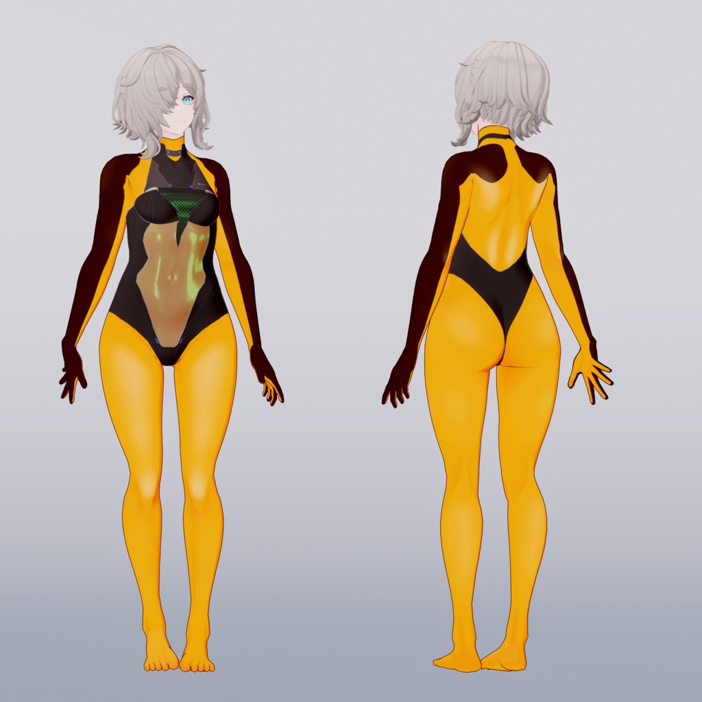 オリジナル3Dモデル『ニヴ(N.I.V.H)』