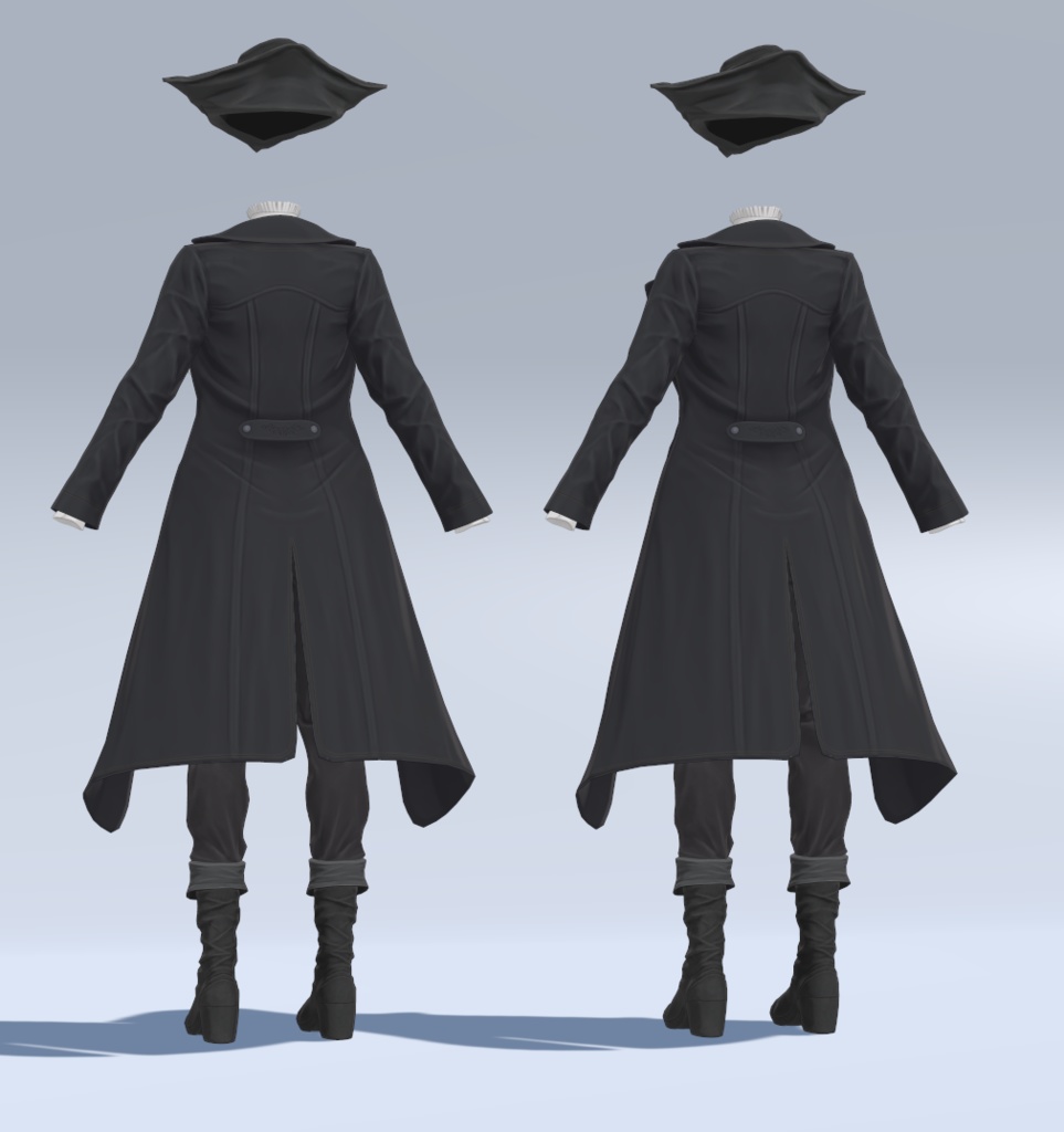 S.W Old Hunter Coat【複数アバター対応版】