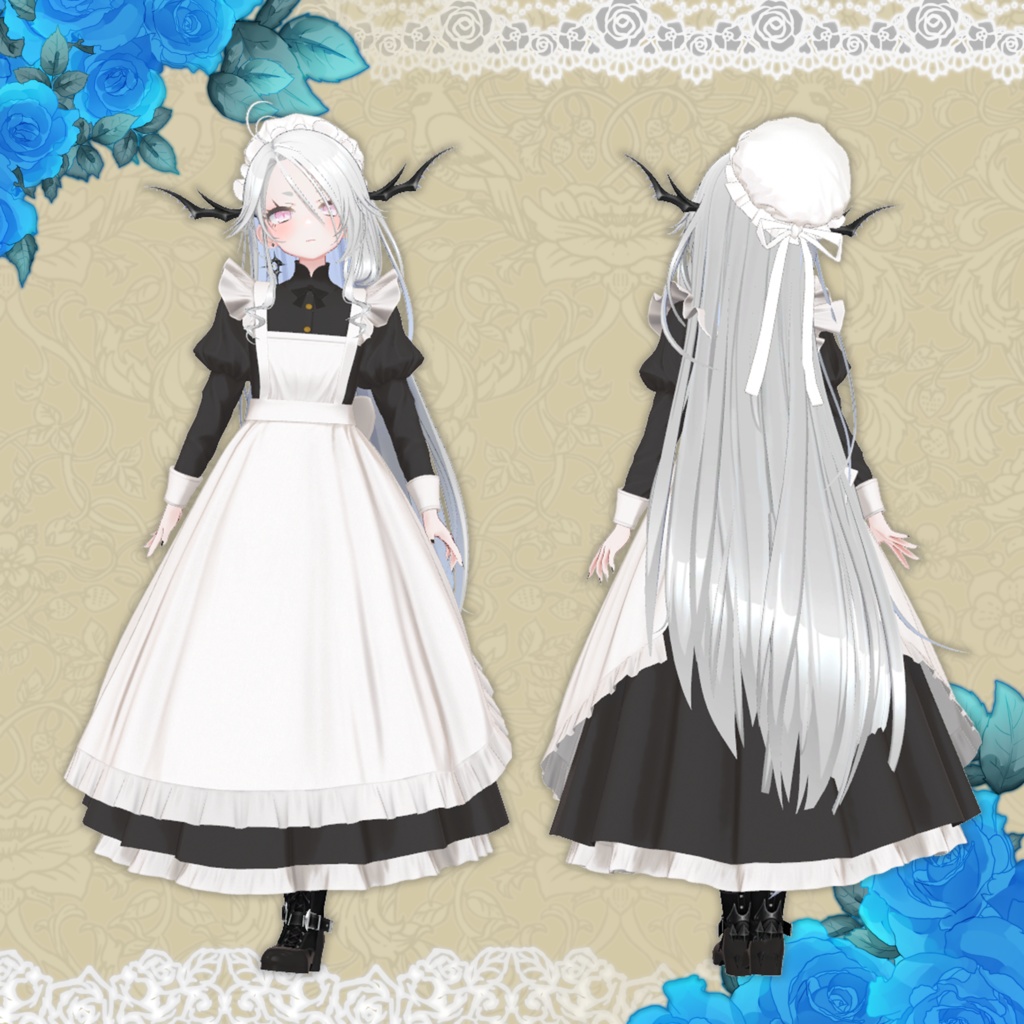 【35アバター・セミ対応】『EL Classical Servant Dress』ークラシカルサーヴァントドレスー