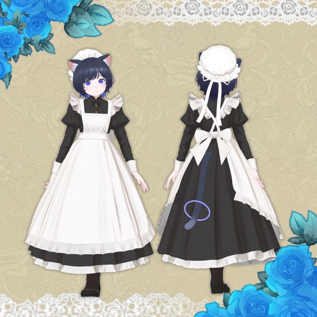 【35アバター・セミ対応】『EL Classical Servant Dress』ークラシカルサーヴァントドレスー