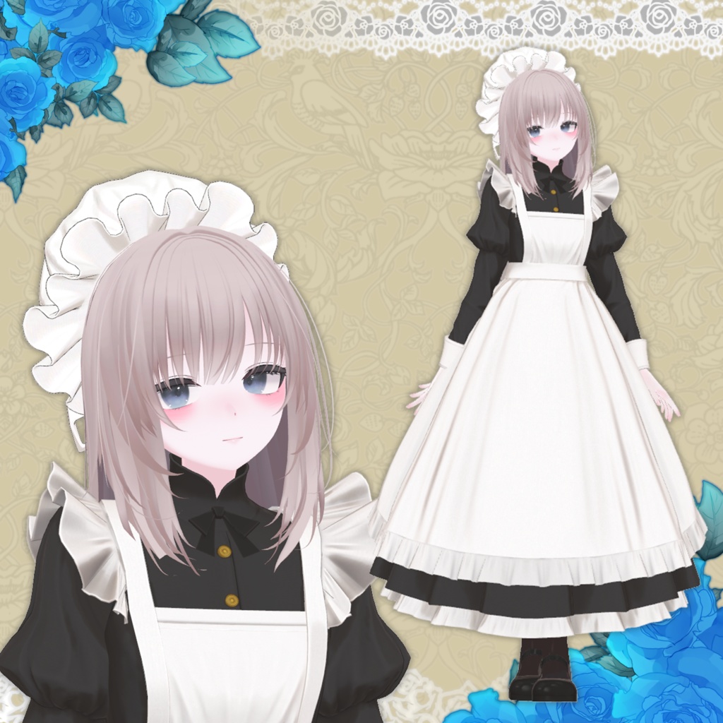 【35アバター・セミ対応】『EL Classical Servant Dress』ークラシカルサーヴァントドレスー