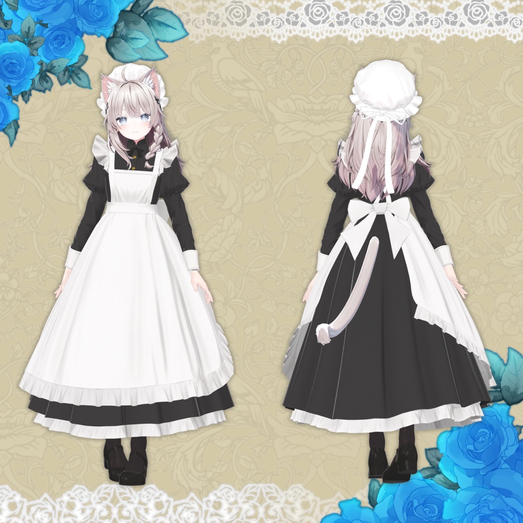 【35アバター・セミ対応】『EL Classical Servant Dress』ークラシカルサーヴァントドレスー