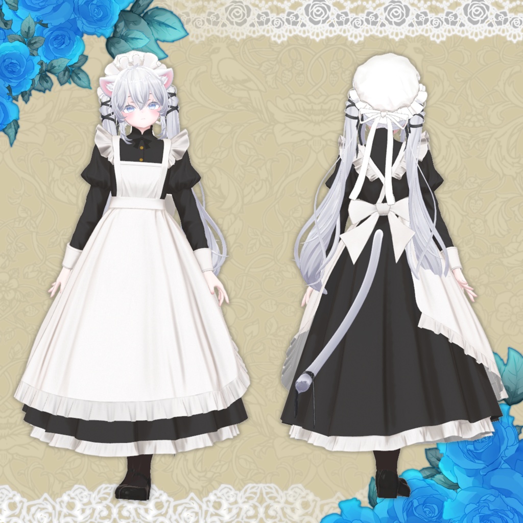 【35アバター・セミ対応】『EL Classical Servant Dress』ークラシカルサーヴァントドレスー