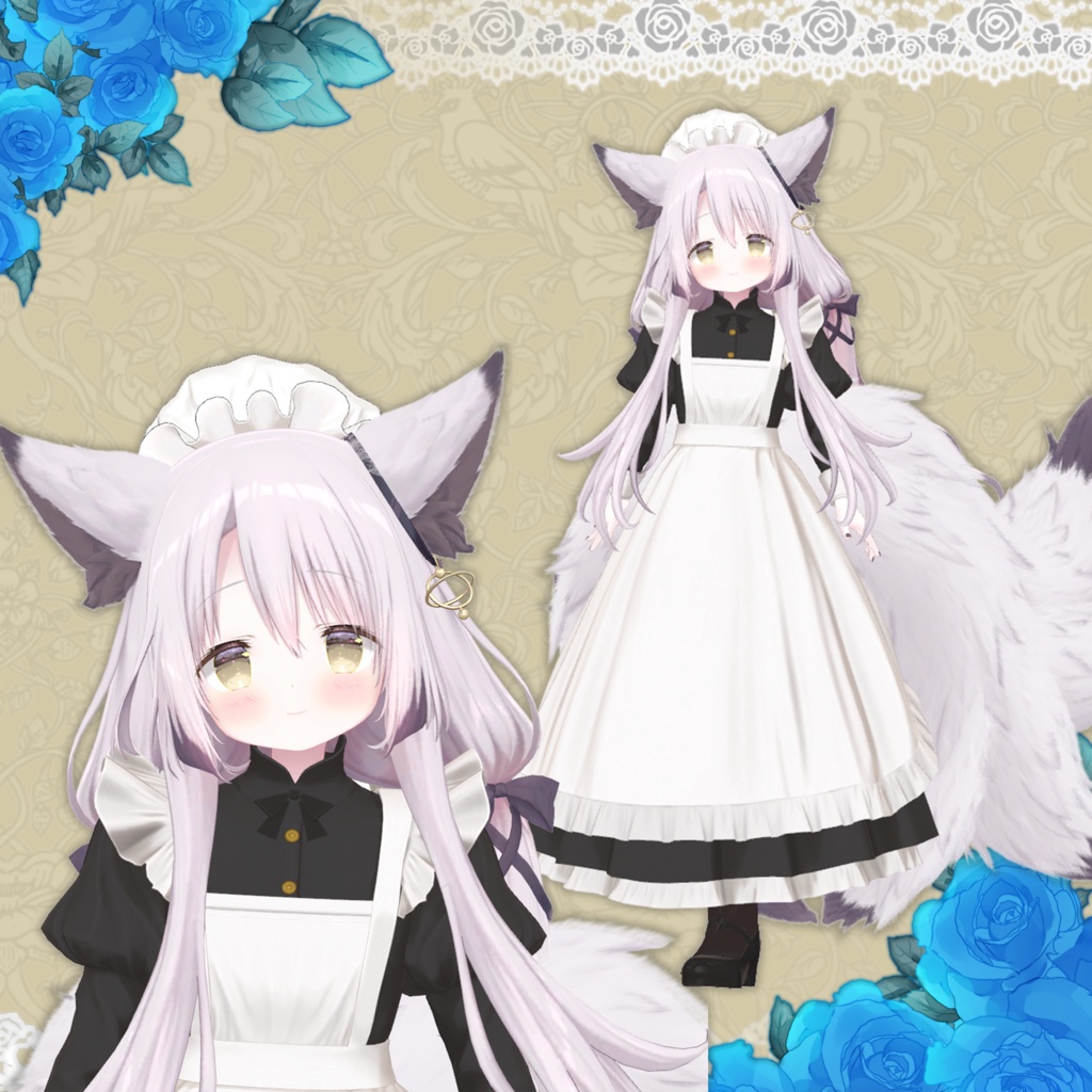 【35アバター・セミ対応】『EL Classical Servant Dress』ークラシカルサーヴァントドレスー