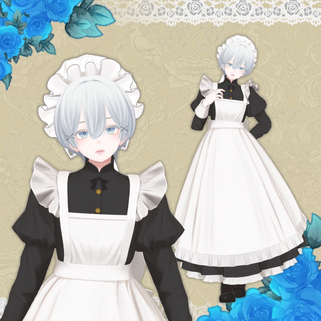 【35アバター・セミ対応】『EL Classical Servant Dress』ークラシカルサーヴァントドレスー