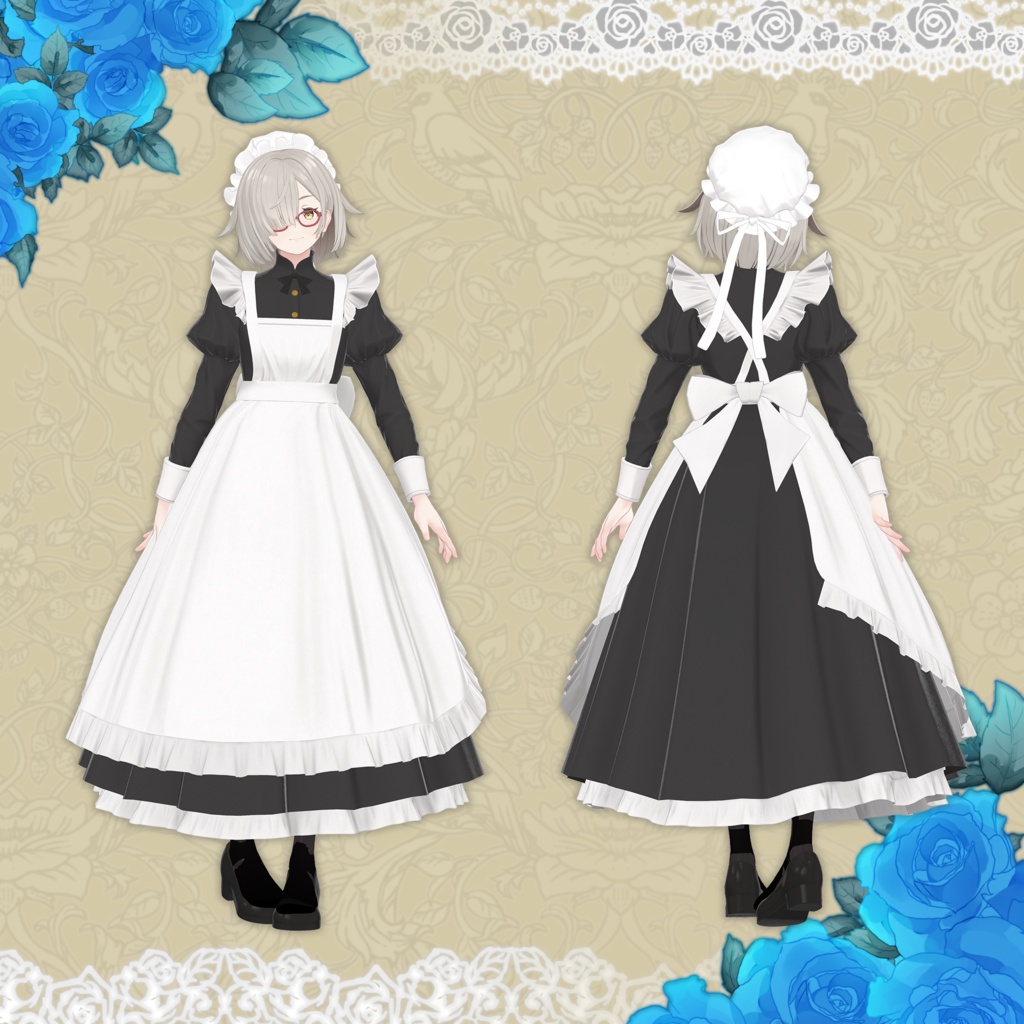 【35アバター・セミ対応】『EL Classical Servant Dress』ークラシカルサーヴァントドレスー