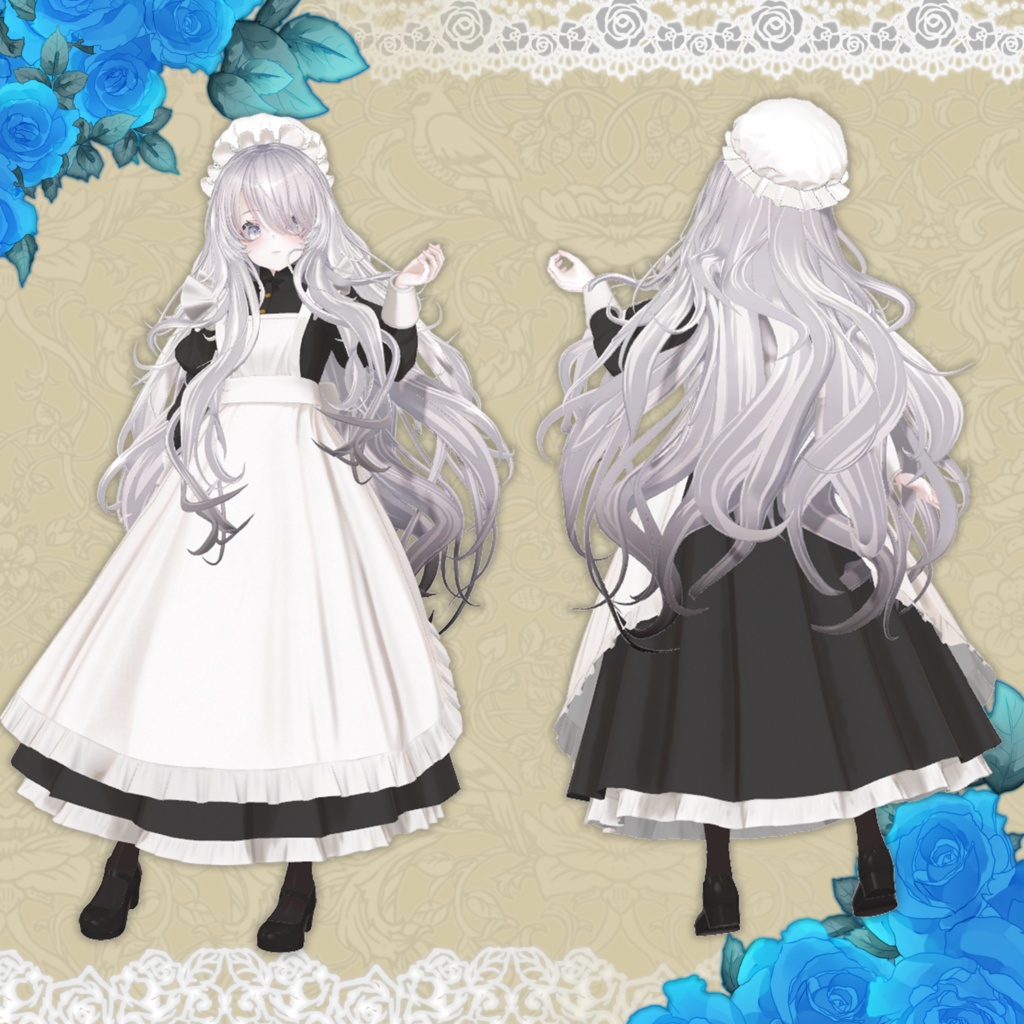 【35アバター・セミ対応】『EL Classical Servant Dress』ークラシカルサーヴァントドレスー