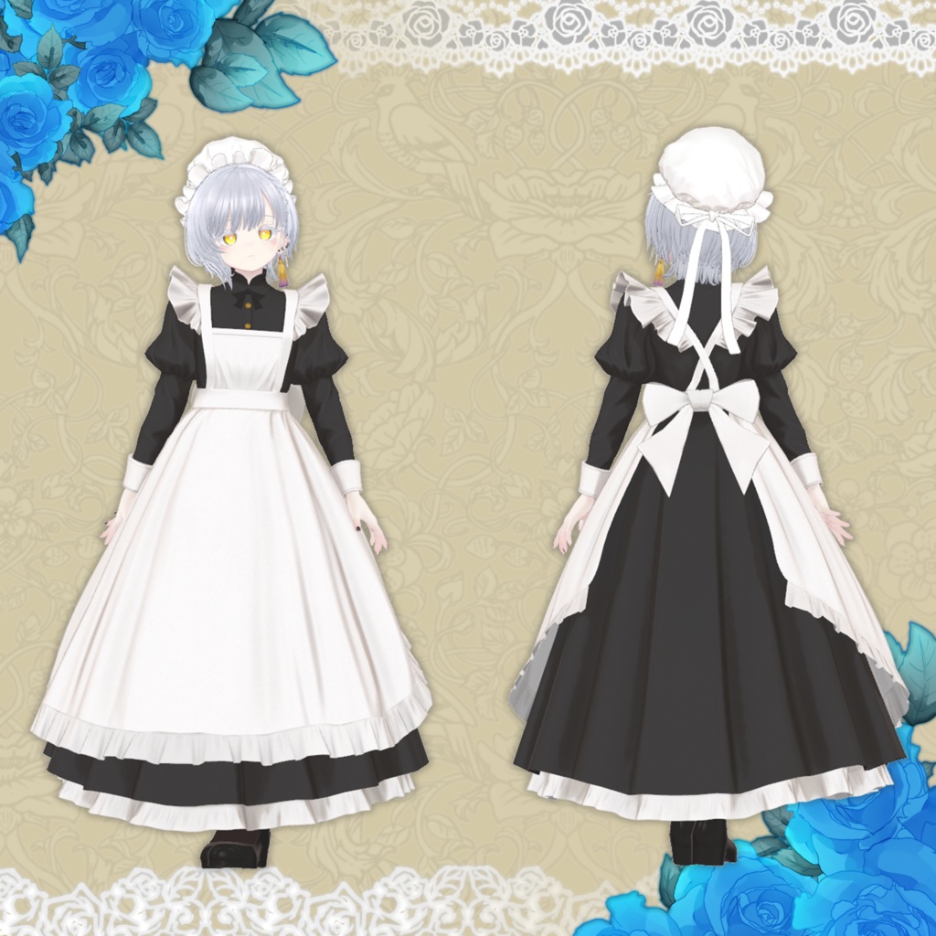 【35アバター・セミ対応】『EL Classical Servant Dress』ークラシカルサーヴァントドレスー