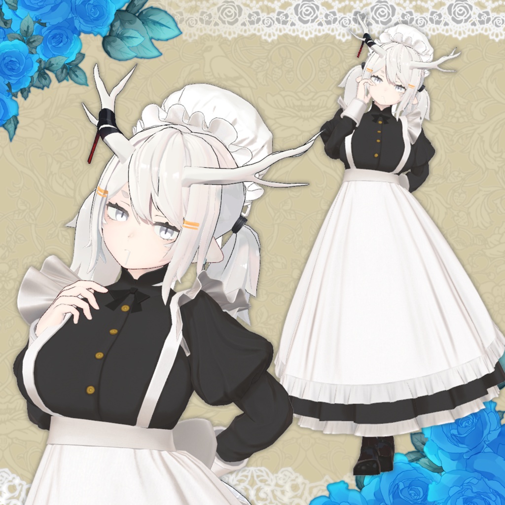 【35アバター・セミ対応】『EL Classical Servant Dress』ークラシカルサーヴァントドレスー