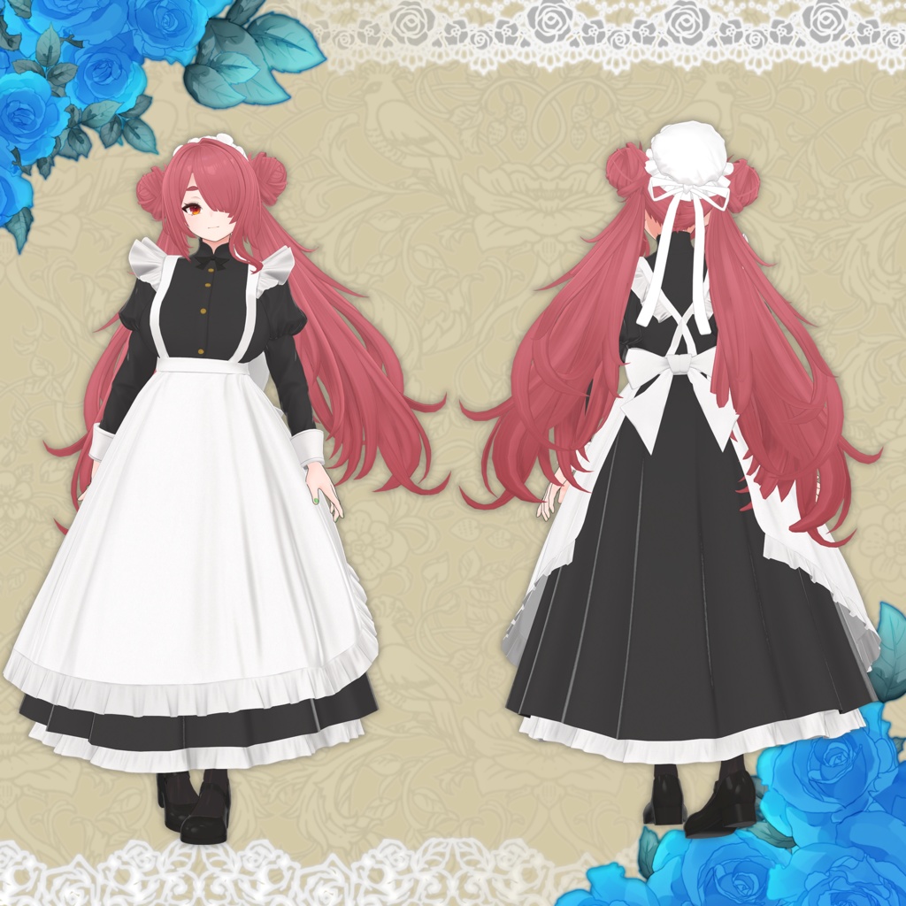 【35アバター・セミ対応】『EL Classical Servant Dress』ークラシカルサーヴァントドレスー