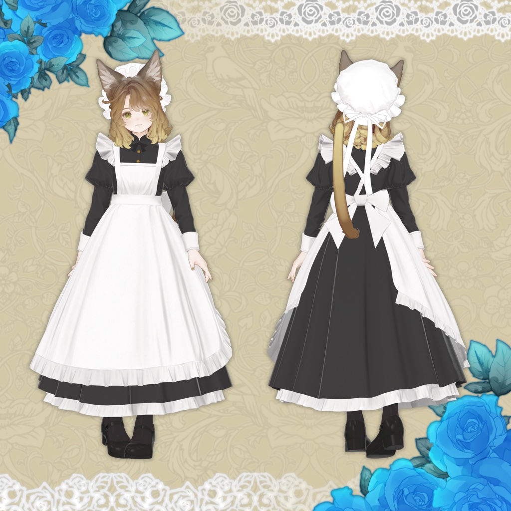 【35アバター・セミ対応】『EL Classical Servant Dress』ークラシカルサーヴァントドレスー