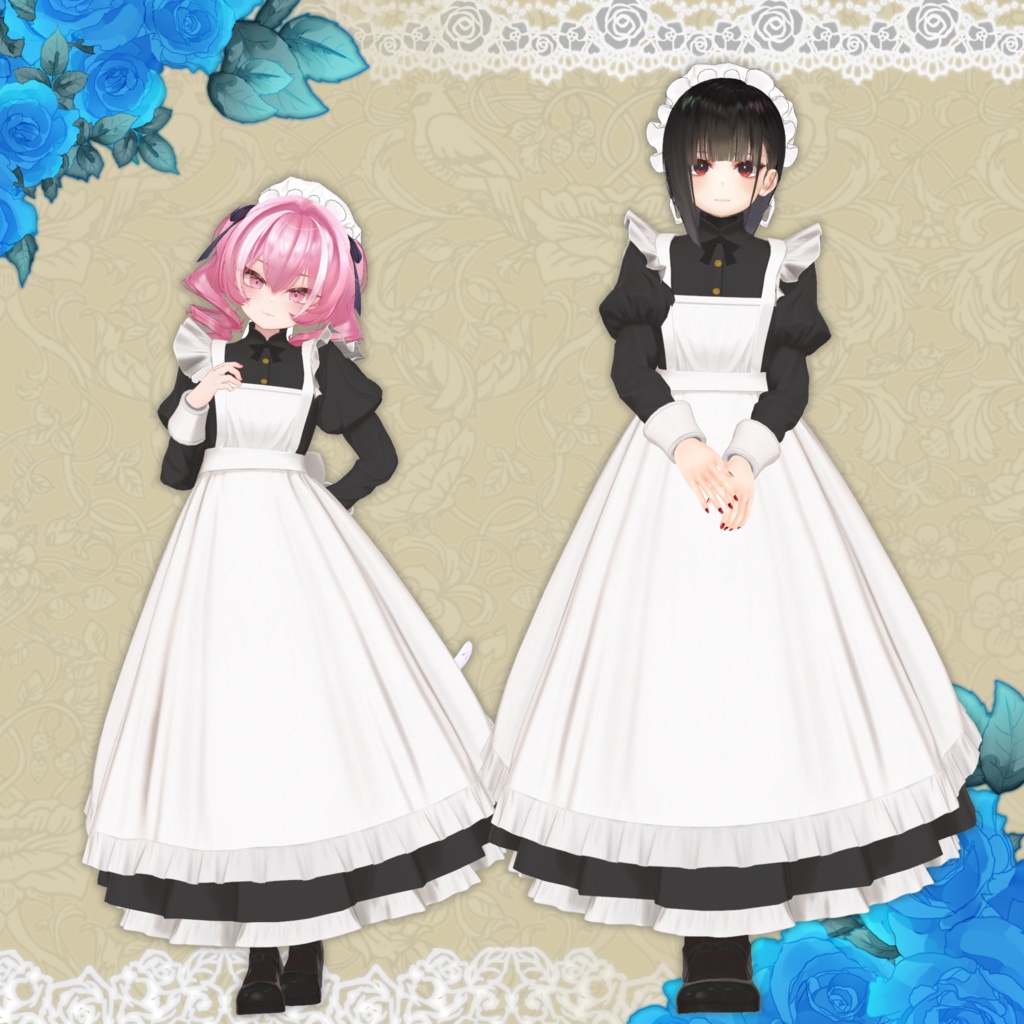 【35アバター・セミ対応】『EL Classical Servant Dress』ークラシカルサーヴァントドレスー