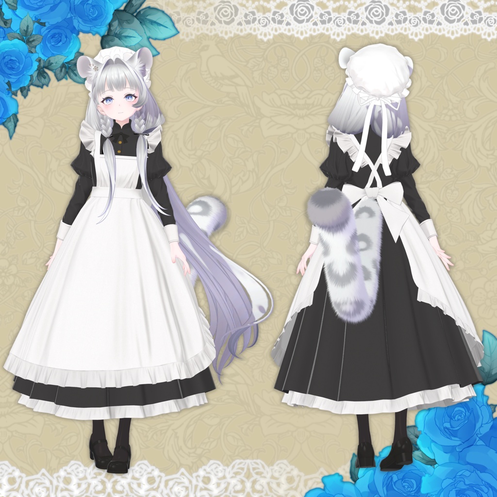 【35アバター・セミ対応】『EL Classical Servant Dress』ークラシカルサーヴァントドレスー