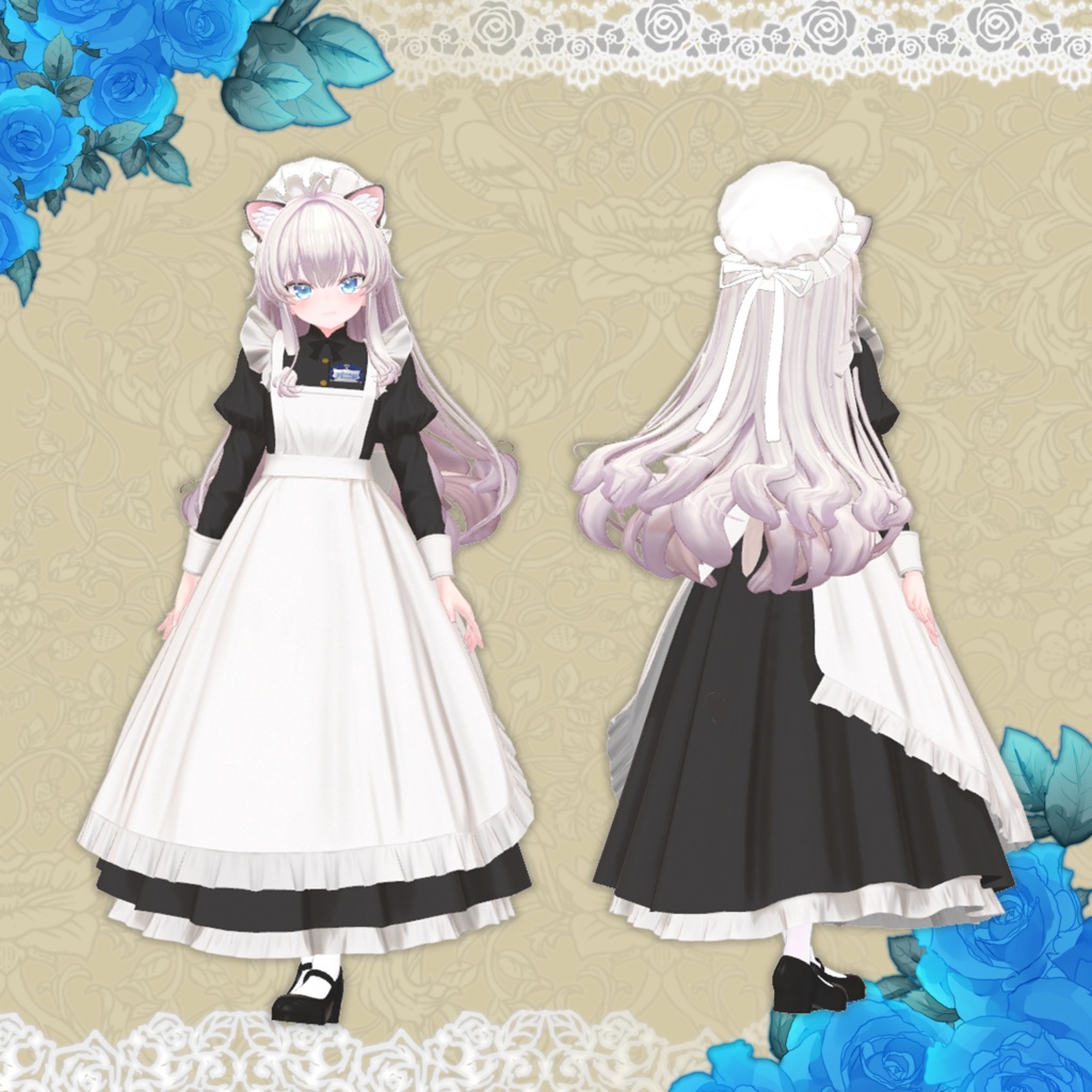 【35アバター・セミ対応】『EL Classical Servant Dress』ークラシカルサーヴァントドレスー