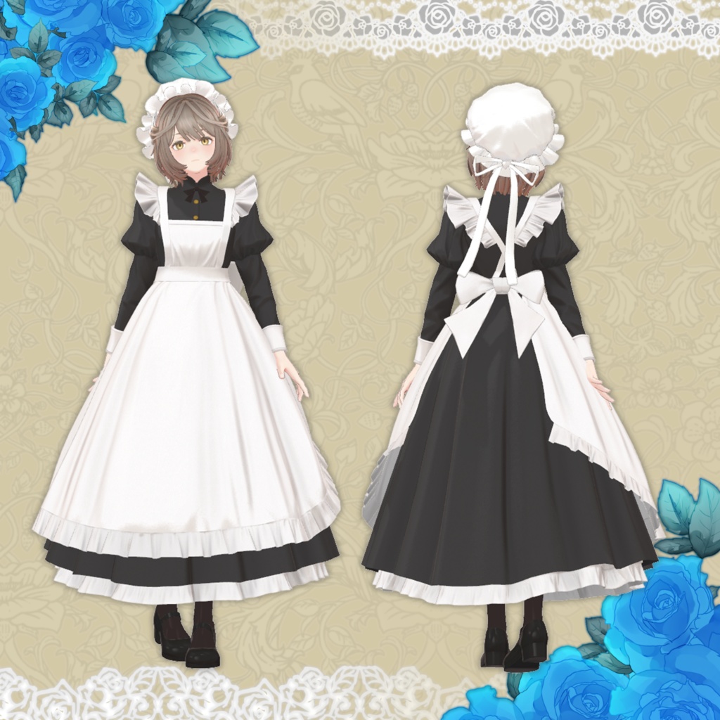 【35アバター・セミ対応】『EL Classical Servant Dress』ークラシカルサーヴァントドレスー