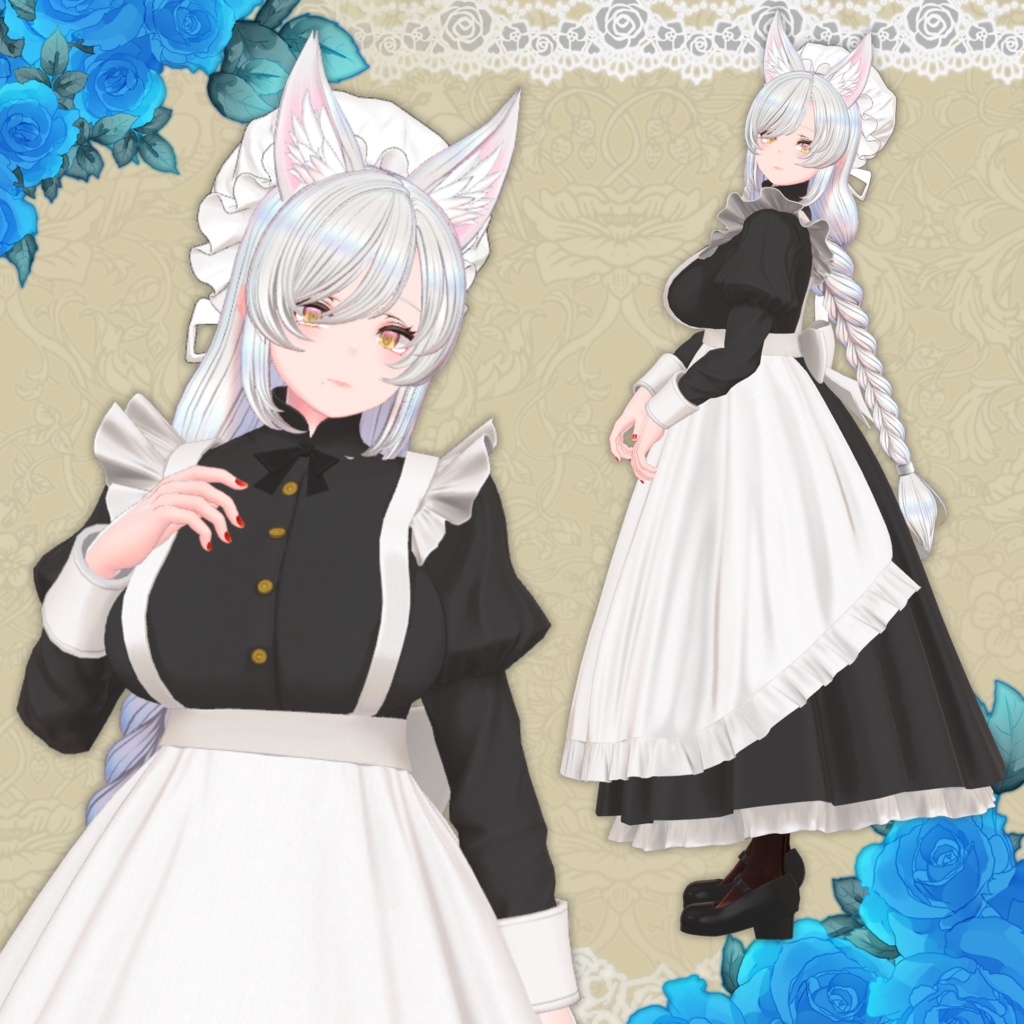 【35アバター・セミ対応】『EL Classical Servant Dress』ークラシカルサーヴァントドレスー