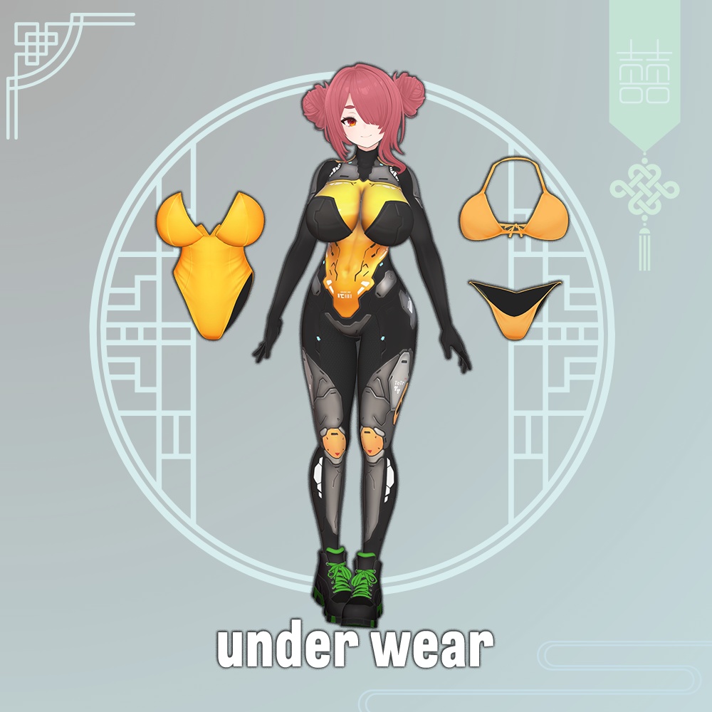 オリジナル3Dモデル『Maize V2』