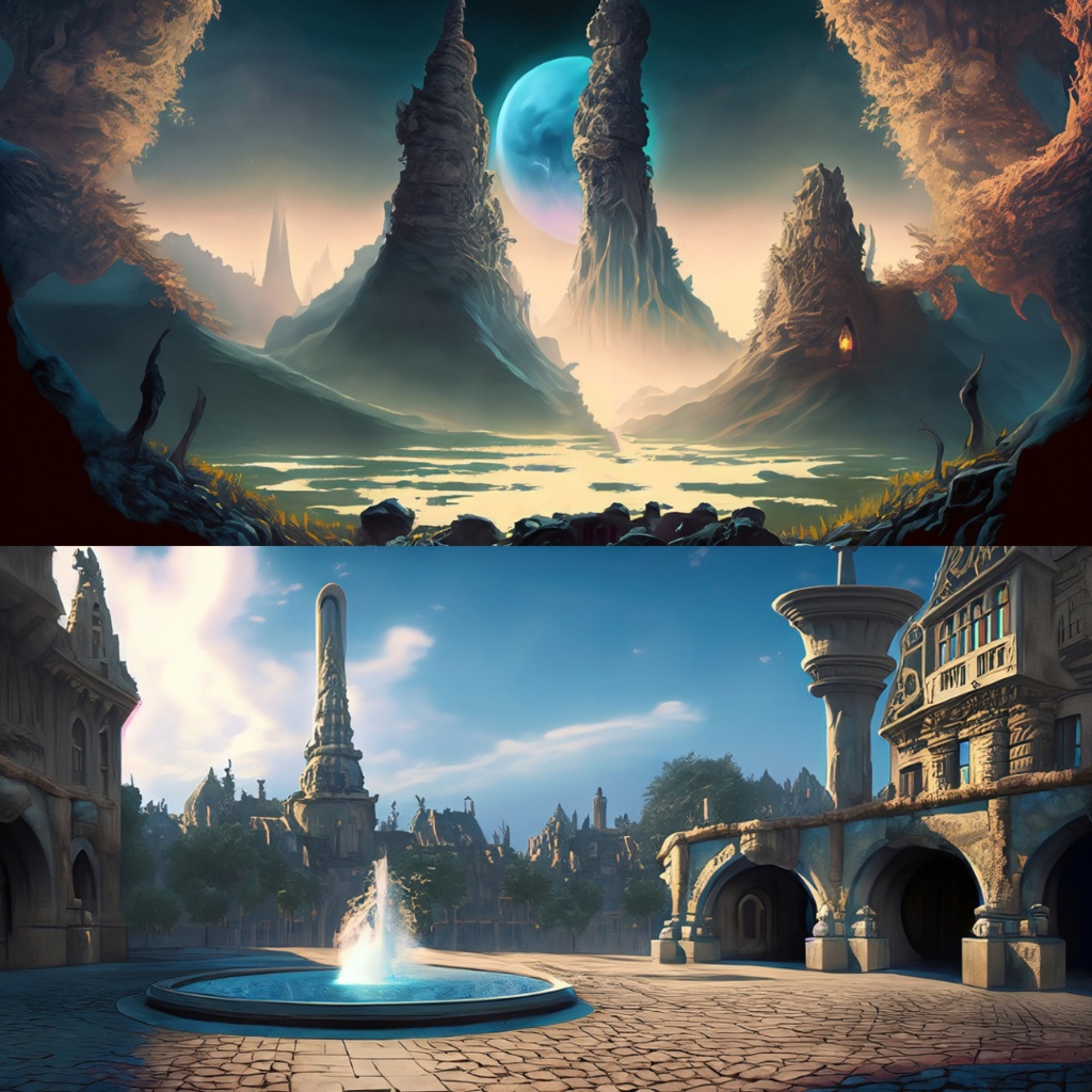 【フリー素材】TRPGに使えそうな背景イラスト|ファンタジー系