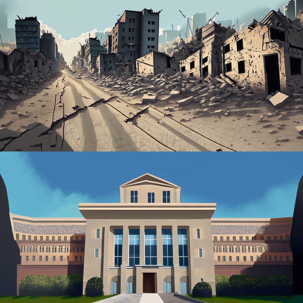 【フリー素材】TRPGに使えそうな背景イラスト|施設・街並み