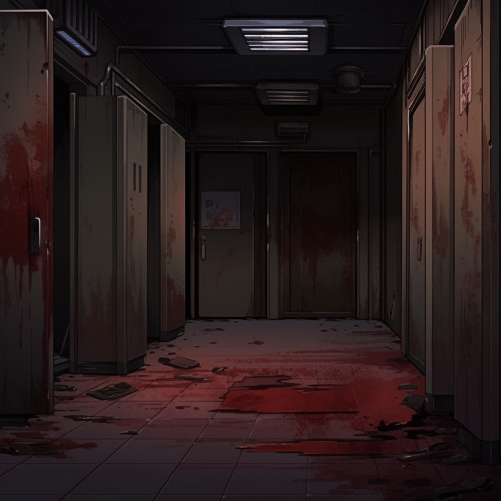 【TRPG背景素材】ホラーパック80枚|廃墟・密室・廊下