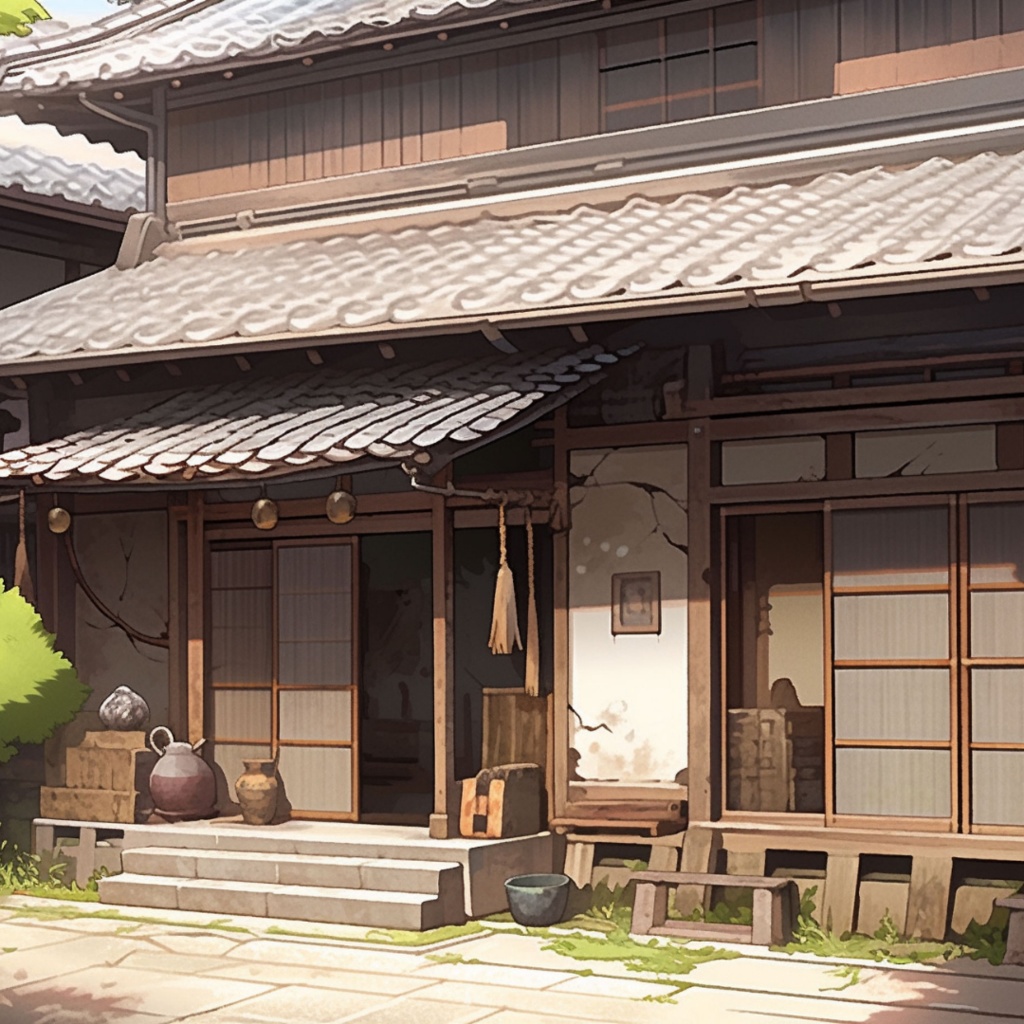 【TRPG背景素材】使えそうなシーンパック70枚|祭壇・ホラー・神社・村・日本家屋