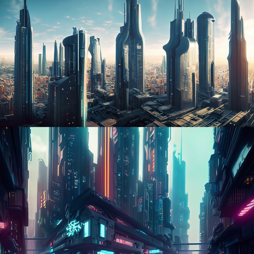 【フリー素材】TRPGに使えそうな背景イラスト|未来都市