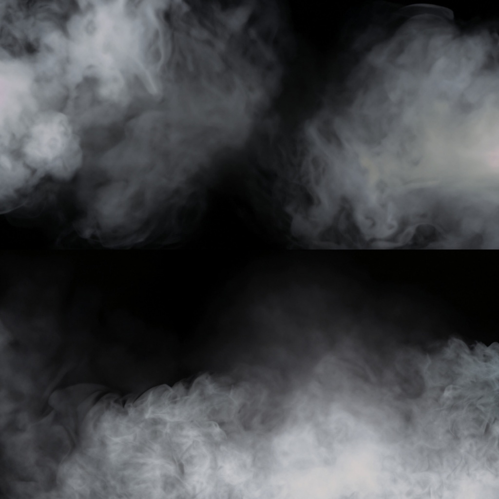 【フリー素材】TRPGに使えそうな背景イラスト|白い煙・霧の背景素材