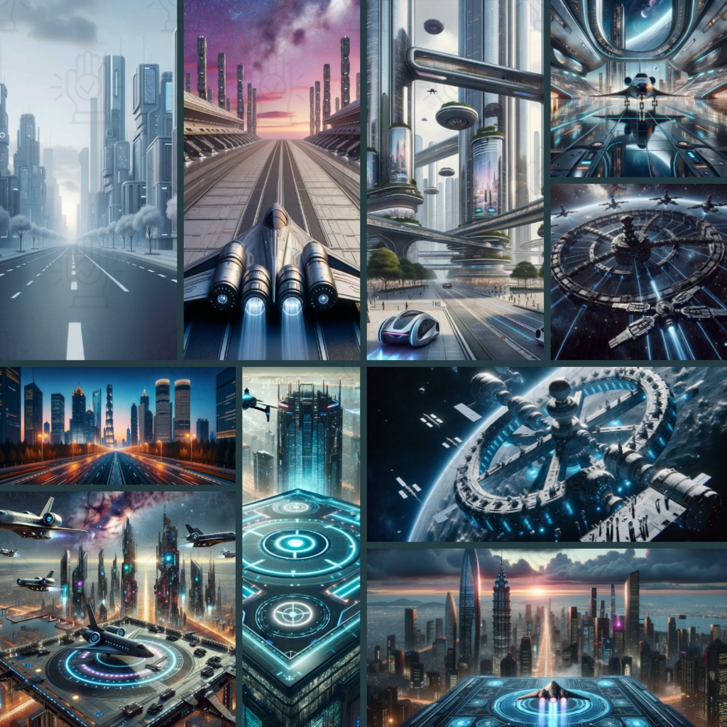 【TRPG背景素材】未来都市パック86枚|部屋・廊下・廃墟化